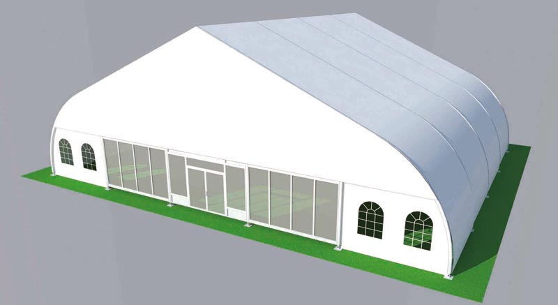 Curve tent