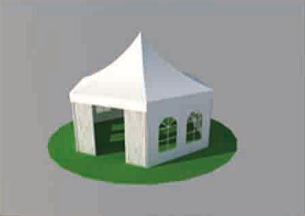 Multi-sides pagoda tent
