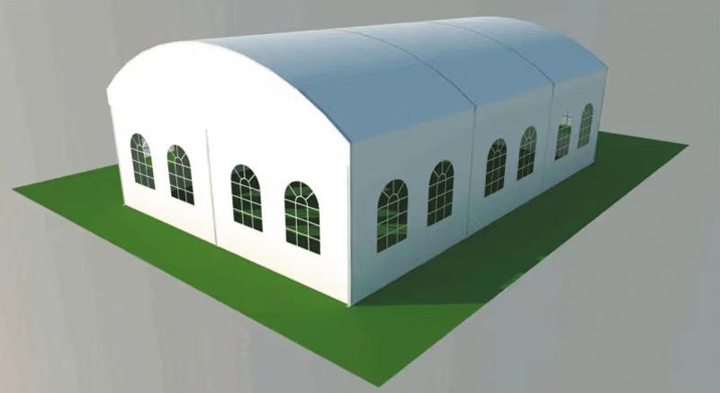 Small span archy tent