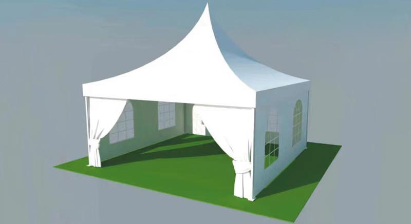 Pagoda tent